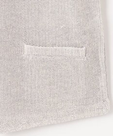 JOSEPH ABBOUD 【洗える】ストローヤーン ニット ベスト