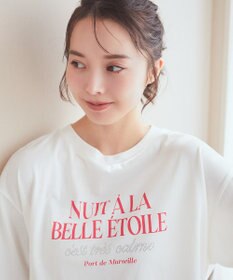 earth music&ecology 【接触冷感/洗濯機可】ＮＵＩＴＡ　ＬＡ　ＢＥＬＬＥ　ＥＴＯＩＬＥショートＴ