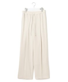 23区 【接触冷感/UVカット/吸水速乾】ストレッチジョーゼット ワイド パンツ