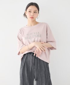 earth music&ecology 【接触冷感/洗濯機可】ＮＵＩＴＡ　ＬＡ　ＢＥＬＬＥ　ＥＴＯＩＬＥショートＴ