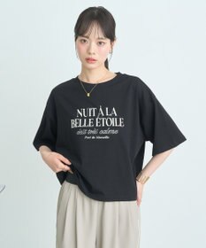 earth music&ecology 【接触冷感/洗濯機可】ＮＵＩＴＡ　ＬＡ　ＢＥＬＬＥ　ＥＴＯＩＬＥショートＴ