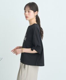 earth music&ecology 【接触冷感/洗濯機可】ＮＵＩＴＡ　ＬＡ　ＢＥＬＬＥ　ＥＴＯＩＬＥショートＴ