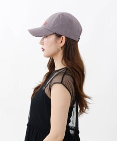 AURORA 【 ANNA SUI（アナ スイ）】ネコ耳ロゴ刺しゅうキャップ