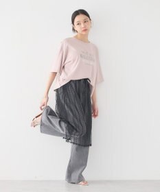 earth music&ecology 【接触冷感/洗濯機可】ＮＵＩＴＡ　ＬＡ　ＢＥＬＬＥ　ＥＴＯＩＬＥショートＴ