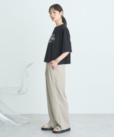 earth music&ecology 【接触冷感/洗濯機可】ＮＵＩＴＡ　ＬＡ　ＢＥＬＬＥ　ＥＴＯＩＬＥショートＴ