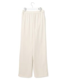 23区 【接触冷感/UVカット/吸水速乾】ストレッチジョーゼット ワイド パンツ