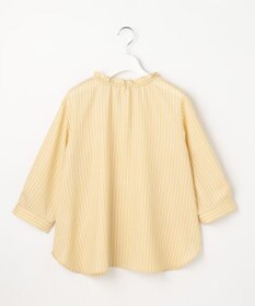 ANY SIS L 【2WAY】スムージーポリエステル フリルネック ブラウス