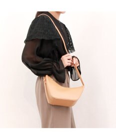 UNBILLION カシュカシュ cachecache / アシンメトリー舟型ショルダーバッグ