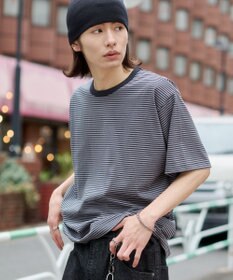 WEGO 【ユニセックス着用ITEM】ボーダーリンガーT（SS）