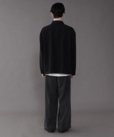 WEGO 【軽量/シワにならない】ドライポリハーフZIPシャツ（LS）