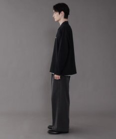 WEGO 【軽量/シワにならない】ドライポリハーフZIPシャツ（LS）