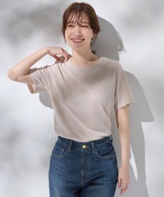 ANY L 【洗濯機可】ラメテレコTシャツ