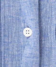 23区 S 【SLOW/洗える】リネンコットン シャツワンピース