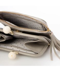 UNBILLION 【テレビ ドラマ着用アイテム】perche アクリル玉がま口2つ折り財布