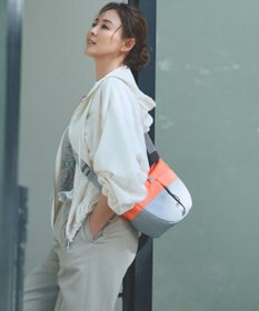 Y'SACCS Y’SACCS×SHIHO　COLONE(コロン）コンビカラーショルダーバッグ