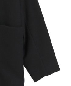 YECCA VECCA ノーカラーミドル丈ウールコート