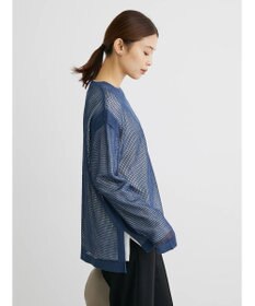 Green Parks ＳＥＴ２点ロンＴ＋メッシュニットプルオーバー