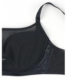 WACOAL ノンワイヤーブラ 【小さく見せるブラ】 高さをおさえてコンパクトに バスト位置アップ 脇すっきり Hカップまで対応 大きいサイズ レディース BMM122 /ワコール