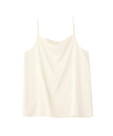 YECCA VECCA ボートネックサテンキャミ