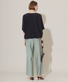 ICB L 【接触冷感・UVカット・速乾・洗える】マットスキューバ ドルマンスリーブプルオーバー