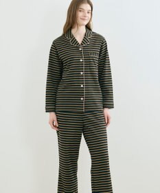 une nana cool 【綿混】ポンチボーダーパジャマ