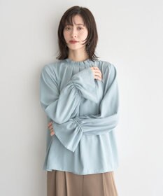 YECCA VECCA タックデザインブラウス