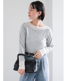 Te chichi レイヤードテレコトップス