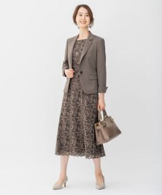 自由区 【XSサイズ～/洗える】WASHABLEPONTE テーラードジャケット