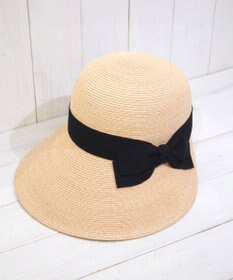 石田製帽 ラフィアブレード　ソフトジョッキーキャップ