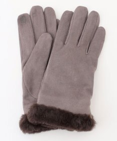 ANY ファーグローブ ブラウン