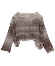 WEGO グラデーションニットプルオーバー