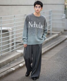 WEGO 【ユニセックス着用ITEM/MLサイズ展開】ファジーグラデーションプルオーバー