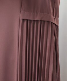 Tiaclasse 【洗える】サイドプリーツワンピース