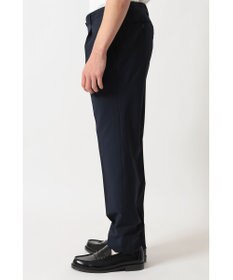 DAKS ウールブレンドストレッチテーパードスラックス