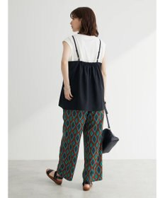 Green Parks 切替ギャザーキャミソール