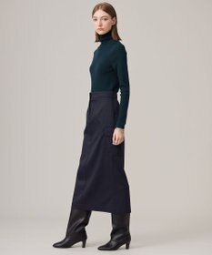 ICB 【CLASSY.1月号掲載・新色追加・洗える】エクストラファインメリノ タートルネックプルオーバー