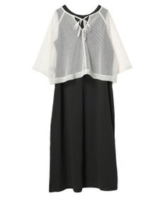 Green Parks ＳＥＴ２点　メッシュ＋ノースリーブワンピース