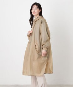 MOONBAT POLO RALPH LAUREN(ポロ ラルフローレン) ポロポニー レインコート ライトウェイト レインポンチョ  無地 フード 収納袋 レディース