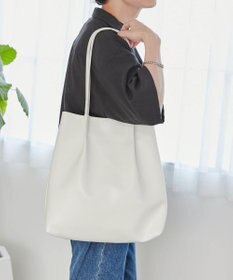 WEGO タックデザイントートバッグ