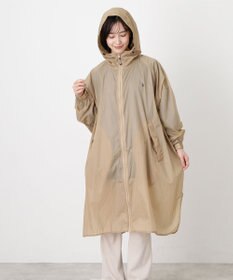 MOONBAT POLO RALPH LAUREN(ポロ ラルフローレン) ポロポニー レインコート ライトウェイト レインポンチョ  無地 フード 収納袋 レディース