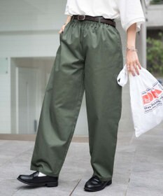 WEGO 【ユニセックス着用ITEM/ウエストゴム/手洗い可】シェフパンツ