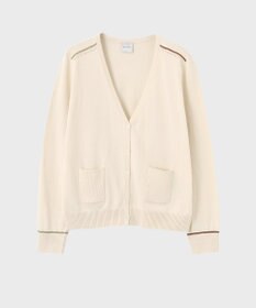 Paul Smith 【洗える】Signature Stripe アイレット カーディガン