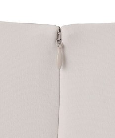 23区 【セットアップ対応】トリアセダブルジョーゼット スリットシフォンスリーブ ワンピース