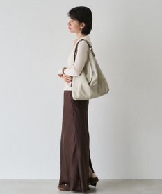 russet ステンシル風プリント ナイロン2WAYショルダーバッグ(SF-271)