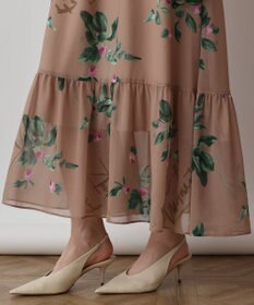 GRACE CONTINENTAL プリントセパレートワンピース