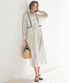 23区 VIOLAd'ORO アバカメッシュ レザーハンドル バケツバッグ