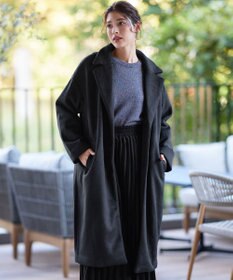 Tiaclasse モッサ風ダブルフェイスチェスターコート