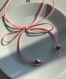 WEGO Lハートリボンチョーカー