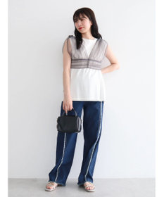 Green Parks ・ＥＬＥＮＣＡＲＥ　ＤＵＥ　バックレースアップビスチェ