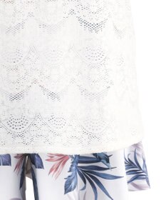 San-ai Resort（三愛水着楽園） 【新色ホワイト＆パープル入荷】４点セット水着　9M・11L【San-ai Resort（サンアイリゾート）】